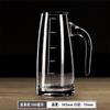 Dispensador de vinho para bebidas alcoólicas Decantador de vinho tinto Jarro de vinho doméstico Jarro de vidro público Copo de cristal Vinho com escala