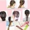 Olla de Resina Colorida Coreana Francesa Ciempiés Atar el Cabello Tejedor de Cabello Pasador Herramienta de Peinado Olla Accesorios para el Cabello de Mujer