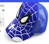 F791 Gorra de Béisbol Nueva Primavera y Otoño Sombrero de Dibujos Animados para Niños Gorra Moderna de Spider-Man Visera Sombrero de Comercio Exterior Europeo y Americano Venta al por Mayor