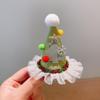 Lindo gorro navideño, horquilla pequeña, celebridad de Internet, nueva horquilla de cuerno de alce, clip lateral, lazo, cinta, horquilla, accesorios para el cabello