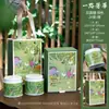 Ambiente de caixa 50g100g250g Chá Longjing biluochun chá branco universal quadrado pote interno de papel caixa de embalagem de chá vazia