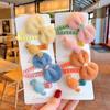 Estilo coreano infantil de pelúcia arco hairpin bb clipe baby candy hairpin cocar New Bangs clipe jump board clip