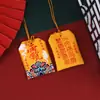 Bolsa Amuleto Bagua para la Buena Fortuna en Atracciones Turísticas, Bolsa de Bendición Pacífica, Bolsa Talismán Bagua con Cuerda para Colgar, Amuleto Estilo Chino para Atracciones Turísticas, Colgante Protector