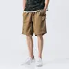 Conjunto de Roupa Jovem Estilo Japonês para Meninos, Lindo e Elegante, Camisa de Trabalho de Verão com Conjunto Masculino de Duas Peças Tendência