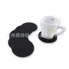 Venta Caliente Transfronteriza 10cm Posavasos de Silicona Redondo Engrosado Antideslizante Drenaje Aislamiento Térmico Esterilla Imprimible LOGOTIPO Patrón Posavasos de Té Esterilla