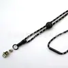 Fabricante de Dongguan OEM Cuerda Redonda Jacquard, Cuerda Sólida para Colgar, Correa de Colgar de Cuerda Redonda de Seda de Alta Elasticidad, Cuerda Redonda Jacquard Personalizada