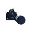 Base Caron de 4 núcleos Hembra Cuatro Orificios a Prueba de Polvo Puerto de Carga de Batería de Litio 4 Orificios Xlr Toma de Corriente para Scooter con Tapa