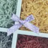 Accesorios de producto terminado con lazo de lunares de 10 MM de doble cara hecho a medida: pinzas para el cabello, frascos de perfume, accesorios de ropa para muñecas
