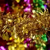 Guirnaldas de Tinsel de 2m, Cintas de Colores, Día de Año Nuevo, Cumpleaños, Navidad, Guirnaldas Festivas, Decoraciones de Boda, Suministros de Decoración para el Día del Niño