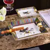 Comercio electrónico transfronterizo al por mayor cenicero para cigarros de estilo europeo de lujo ligero cenicero grande personalizado creativo para el hogar sala de estar hotel
