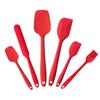 Conjunto de 6 Peças de Utensílios de Confeitaria Transfronteiriços Cozinha Silicone t Espátula Doméstico Tudo-Em-Um Raspador de Silicone Pincel de Silicone para Óleo de Churrasco