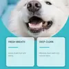 Polvo de Limpieza Oral Kriath para Mascotas - Limpieza suave y cuidado para el mal aliento oral de mascotas, polvo dental refrescante y limpiador