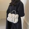 Bolsos para Mujer 2026 Otoño e Invierno Nuevo Estilo Bolso Peludo Bolso Nube Plegado Bolso Pequeño Peludo de Mano Bolso Cruzado