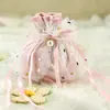 Bolsa de Dulces de Terciopelo Creativa para Boda, Franela, Caja de Dulces de Boda Europea, Caja de Dulces para Regalo a Mano, Bolsa de Regalo al por Mayor