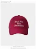 Boné de Baseball com Estampa de Letras Estilo Coreano para Mulheres, com Aba Larga, Top Macio, Proteção Solar Simples e Chapéu de Proteção Solar, Tendência