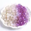 Resina que Muda de Cor com Luz Ultravioleta Imitação de Olho de Gato Contas Roxas Mudam de Cor Sensíveis à Luz Solar Contas Espalhadas Pulseira DIY Joias Acessórios com Contas