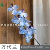 Flor Artificial Bandai Orchid de Alta Qualidade Decoração de Casamento Bandai Orchid Decoração Suave Arranjo Floral Corsage de Orquídea Phalaenopsis Buquê de Mão