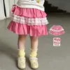 Falda de verano fina estilo 2026 para niñas Weimu, falda de tarta para niñas, falda para niños, minifalda de bebé niña Clase A