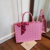 Bolsa de Casamento Bolsa Tote de Grande Capacidade para Mulheres 2026 Novo Estilo Bolsa de Ombro Nova Bolsa de Mão Estilo Chinês com Palavras Felizes Bolsa de Casamento