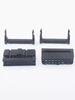 2. 54MM FC cabeça de friso conjunto de três peças FC/IDC-6-8-10P-16P 20p 40p 50p 64p Preto