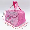 Bolsa para Fiambrera Linda de Gran Capacidad Estilo Japonés Bolsa Portátil para Almuerzo del Trabajo Bolsa para Fiambrera Portátil de Papel de Aluminio de Alto Valor