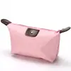 Bolsa de aseo de viaje de mano del fabricante, bolsa con forma de dumpling estilo coreano, plegable y se puede usar como bolsa de maquillaje