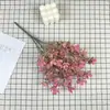 Ramo de Plantas Verdes de Nueva Simulación Transfronterizo, Ramo de Bodas Ciruelo de Cinco Orejas, Accesorios para Sesión de Fotos en Casa, Sala de Estar, Exteriores