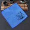 Paño de Cocina para Té Estampado en Caliente Estilo Kung Fu, Paño Absorbente y Engrosado para Juego de Té, Mantel para Mesa de Té, Paño de Limpieza Estilo Zen, Accesorios para Mesa de Té
