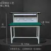Mesa de Trabajo Antiestática Mesa de Montaje Mantenimiento Pruebas Mesa de Inspección de Calidad Mesa de Operación Mesa de Laboratorio Doble Capa con Mesa de Luz