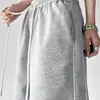 Pantalones Deportivos de Pierna Ancha Casuales Sueltos Estilo Coreano para Mujer, Adecuados para Figuras Ligeramente Robustas, Pantalones Deportivos Casuales de Pierna Recta