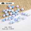 Pulsera de Cuentas Hecha a Mano de Vidrio Checo Importado Colorida para Manualidades Materiales para Joyería Accesorios Pendientes Colgante para Bolso Material Hecho a Mano