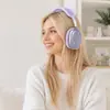 Capa protetora nova e pequena com estampa floral para AirPods Max, capa protetora transparente de TPU com estampa floral para fones de ouvido over-ear