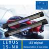 Adequado para Lexus 15 NX modificado original LED pedal de boas-vindas limiar com luzes