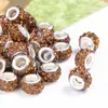Miçangas Soltas Misturadas Mais Vendido na Amazon Três Fileiras Argola Bola de Diamante Argila Miçangas com Furo Grande Conjunto de Corrente DIY Acessórios de Decoração