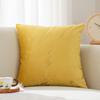 Almohada Bronceada de Terciopelo Holandés 2025 Mejorada, Funda de Almohada de Terciopelo de Alta Gama, Funda de Almohada de Lujo Accesible para Sala de Estar, Sofá, Habitación Modelo