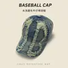 Gorra de béisbol de mezclilla lavada, desgastada y rota, estilo americano, para mujeres y hombres, adecuada para primavera y verano, protección solar, casual y versátil