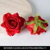 Flores Artificiales Rojas para Boda Cuidadosamente Seleccionadas, Flores Falsas de Gama Alta Color Rojo Vino Tinto, Flores Decorativas Chinas Nuevas para el Hogar