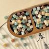 Polvo flotante de bambú bodhi mano cuerda de cuentas sueltas cuentas DIY materiales de joyería cuentas de Buda Wen juego accesorios de joyería al por mayor
