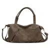 Bolsa Tote de Textura Mate para Comercio Exterior de Gran Capacidad para Mujer 2025 Verano Popular Versátil Bolso de Hombro Único Cruzado de Gama Alta