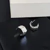 26 Estilos Nuevos de Aretes de Aro de Arena Movediza, Diseño Personalizado de Lujo Ligero, Pendientes Mate de Diseño de Nicho para Mujer, Exportación Transfronteriza