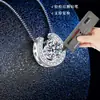 Collar de Plata de Ley S925 con Moissanita Colgante de Herradura para Mujer Diseño Sencillo y de Moda Un Kilate Diseño de Nicho Collar de Alta Gama