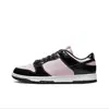 Zapatillas de Alta Calidad Dunk Blanco y Negro Panda, Zapatos Deportivos Bajos Azul Carolina del Norte, Zapatos Deportivos Casuales de Cuero para Hombres y Mujeres