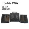 Adequado para Bateria de Exportação para Comércio Exterior de Apple MacBook Pro 13 polegadas A1989 2018 A1964