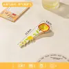 Cuchara de Cerámica Linda Estilo Ins para Niñas, Cuchara para Alimentación de Bebés del Hogar, Cuchara para Postre de Alta Apariencia, Cuchara para Yogur y Avena