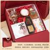 Traje de regalo de boda Camellia, productos terminados para enviar a invitados y damas de honor, caja de regalo de devolución, pequeños obsequios prácticos de sentido avanzado