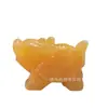 Jade Beige Natural Tortuga Dragón Riqueza-Atrayente Adorno Hogar Feng Shui Artesanías Pieza Decorativa Transmisión en Vivo Fuente de Producto