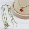 Ajuste Simples de Pino Densificar Corrente Nu Acessórios DIY Corrente de Pulseira Universal Corrente de Caixa Dourada Conservação de Cor Corrente O