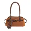 Bolso de Hombro Exquisito de Gama Alta Francés para Mujer 2025 Otoño Estilo Retro de Nicho Bolso de Hombro Cruzado de Moda