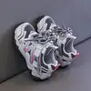 Tênis "dad shoes" de malha dupla para meninos, nova coleção outono 2026, tênis esportivos modernos e estilosos para crianças e pré-adolescentes, ultraleves, adequados para estudantes