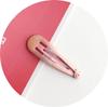 Adorno de brote suave Harajuku japonés Bosque casa pequeña con gota de agua pinza BB caramelo gelatina macarrón clip de borde gota de agua pelo roto